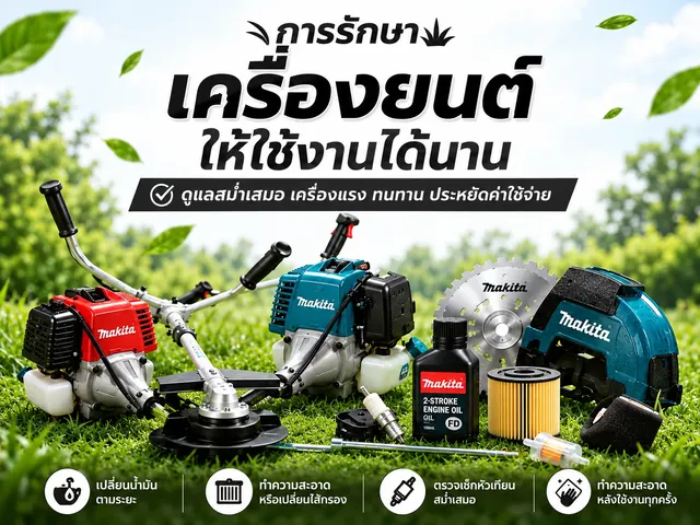 การรักษาเครื่องยนต์  ให้ใช้งานได้นาน