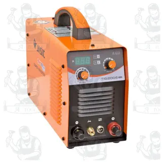 JASIC เครื่องเชื่อม รุ่น TIG200S กระแสเชื่อม 200 แอมป์ แรงดันไฟ 220 โวลต์ กำลังไฟฟ้าเข้า 6.3KVA กระแสไฟเชื่อมคงที่ 3