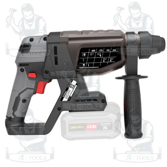 OSUKA สว่านโรตารี่ไร้สาย 20V รุ่น OCRH852-N (ตัวเปล่า) มอเตอร์ไร้แปรงถ่าน 5