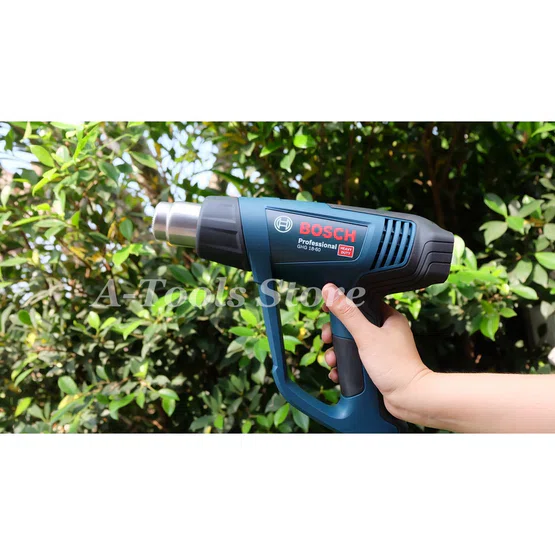 BOSCH เครื่องเป่าลม ร้อน บ๊อซ รุ่น GHG18-60 1800W ปืนเป่าลมร้อน GHG 18-60 ปรับได้3ระดับ 06012A61K0 6
