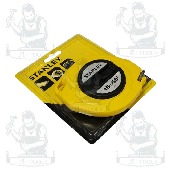 STANLEY เทปวัดเหล็ก รุ่น 34-104 ยาว15เมตร/50FT, 34-107 ยาว30m./100FT เทปวัดสายโลหะ/สายแข็ง 3