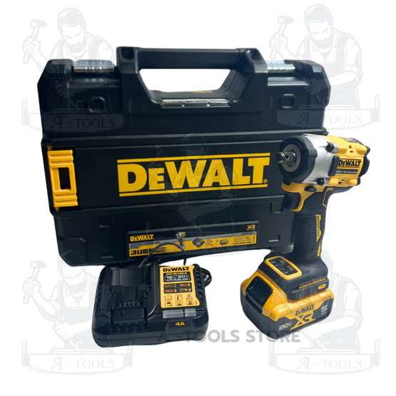 DEWALT ชุดบล็อกกระแทก ไร้สาย 20V รุ่น DCF921P1-B1 (แบต20V 5.0Ah x1 +แท่นชาร์จ) DCF921 **ส่งเร็ว ของแท้100%** 3