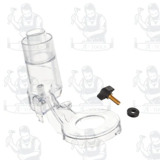 DEWALT ท่อดูดฝุ่น รุ่น DNP616 สำหรับฐานเครื่องทริมเมอร์ รุ่น DNP612ให้การมองเห็นที่ดีและการเชื่อมต่อที่ง่ายดาย 3