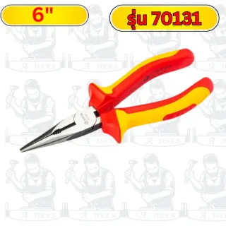 SATA คีมปากเเหลม รุ่น 70131 (6") และ 70132 (8") ต้านทานกระแสไฟฟ้าสูงถึง 1,000 โวลต์ ของแท้ 2