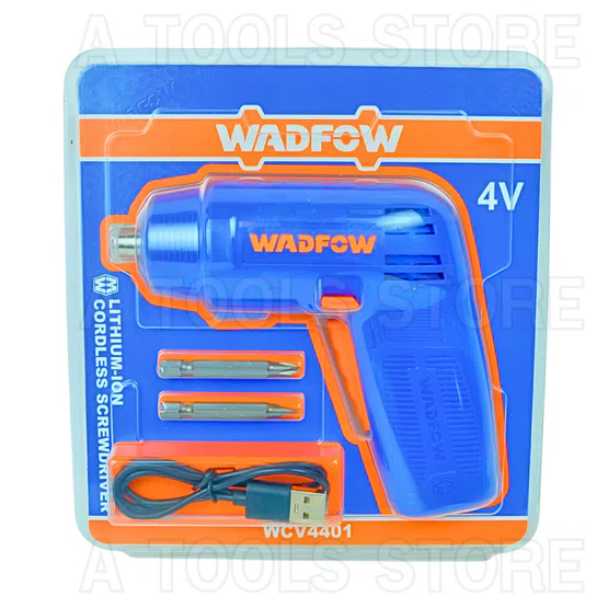 WADFOW ไขควงไร้สาย 4V รุ่น WCV4401 ก้านหกเหลี่ยม 1/4″ 6