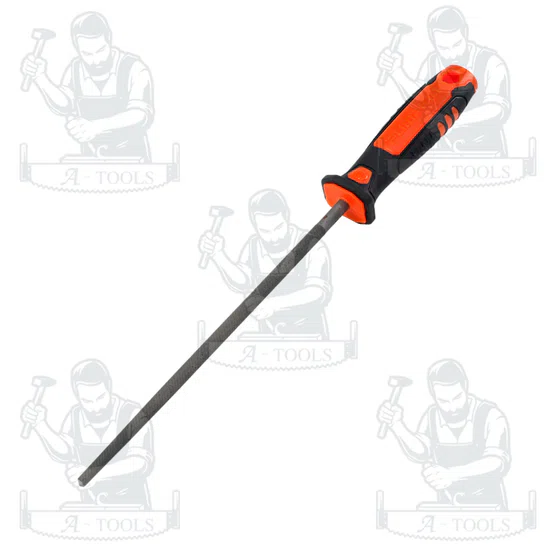 PUMPKIN ตะไบแทงเลื่อยโซ่ พร้อมด้าม 8" รุ่น 51139 4.0(5/32"), 51140 4.8(3/16"), 51141 5.5(7/32") ตะไบกลม เลื่อยยนต์ 3