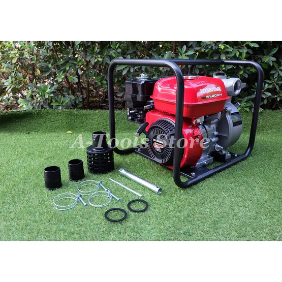 HONDA เครื่องสูบน้ำ 2 นิ้ว ฮอนด้า รุ่น WL20XH รับประกัน 1ปี เครื่องสูบน้ำเบนซิน 2" ปั๊มน้ำชนเครื่องเบนซิน GP160H WL20 5