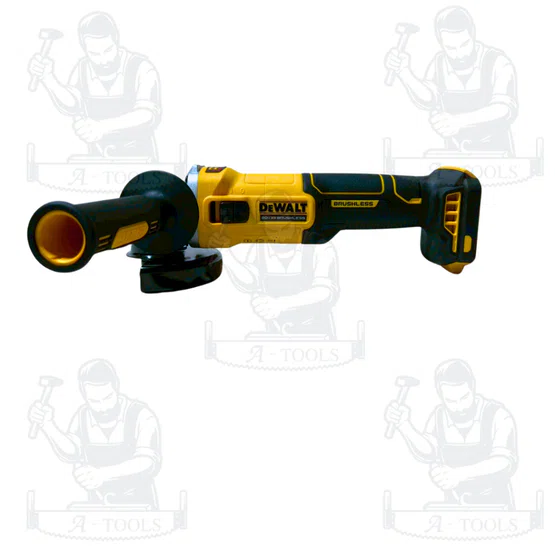 DEWALT เครื่องเจียรไร้สาย 4 นิ้ว 20V รุ่น DCG407P2T-B1 ( แบต 5 Ah x 2 ก้อน+แท่นชาร์จ) สวิทซ์แบบสไลด์ รับประกัน 3ปีของแท้ 5