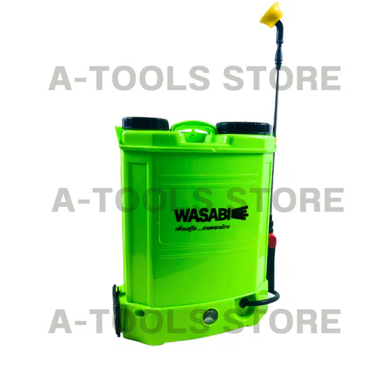 WASABI BY PUMA เครื่องพ่นยา แบตเตอรี่ รุ่น WAB-16BT -16ลิตร และ WAB-20BT -20ลิตร ถังพ่นแบต แบต12V 8Ah. (ขนาด=WAB-16BT) 6