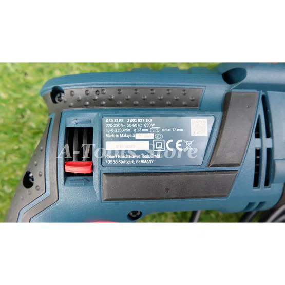 BOSCH สว่านกระแทก บ๊อช รุ่น GSB13RE SET 13mm. 1/2" 4หุน 600W แถมอุปกรณ์100ชิ้น สว่านไฟฟ้า เจาะไม้,เหล็ก,ปูน 06012271K3 2