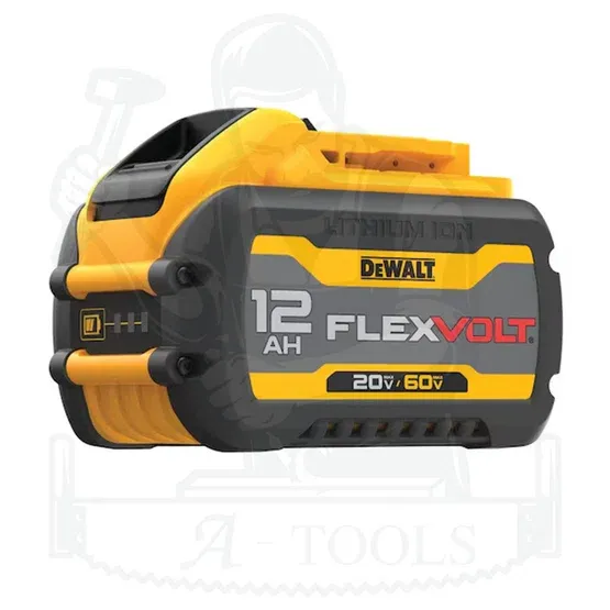 + + DEWALT แบตเตอรี่ รุ่น DCB612-B1 Flexvolt 20V / 60V 12 Ah DCB612 รับประกัน1ปี 2