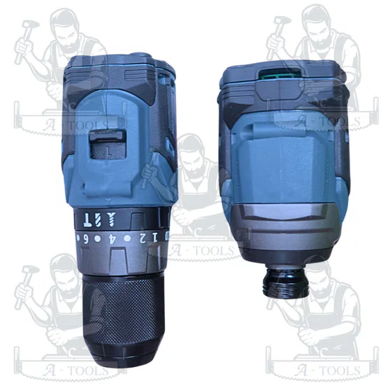 + + ROWEL DUO SET ชุดสว่านและไขควงกระแทกไร้สาย 20V รุ่น CSD201 (แบต 20V 2.0Ah x2+แท่นชาร์จ) 6