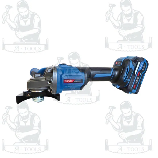ROWEL เครื่องเจียร ไร้สาย 4" 20V รุ่น RW-DGD100 (แบต 4.0 Ah x1 +แท่นชาร์จ) 3
