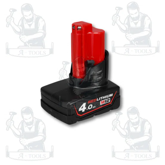 Milwaukee แบตเตอรี่ 12 โวลต์ 4.0 Ah. รุ่น M12 B4 รับประกัน 1 ปี ของแท้ 2