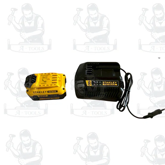 STANLEY รุ่น SBST930M1-B1 เครื่องเล็มหญ้าไร้สาย V20 พร้อมแบตเตอรี่ 4AH และ แท่นชาร์จ สินค้า 6