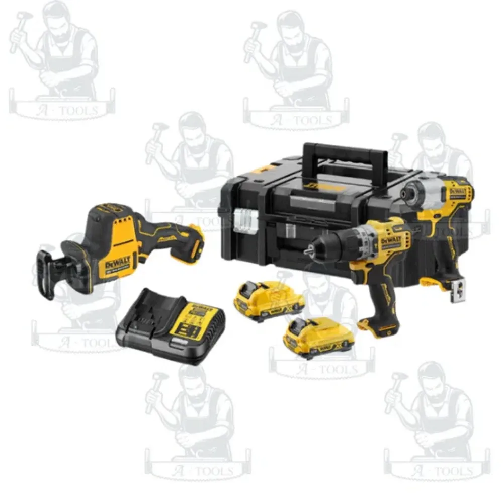 DEWALT COMBO SET6 - 2405F ชุดช่าง มืออาชีพ 12V **ส่งเร็ว ของแท้100%** รายละเอียด 5