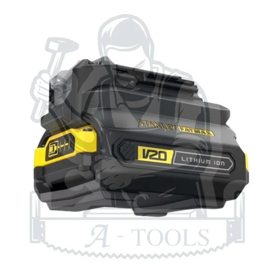 STANLEY ตัวแปลง แบตเตอรี่ รุ่น SBA100-B1 แปลงแบต20V มาใช้กับเครื่อง18-20V รุ่นเก่า (รับประกัน1ปี) 3