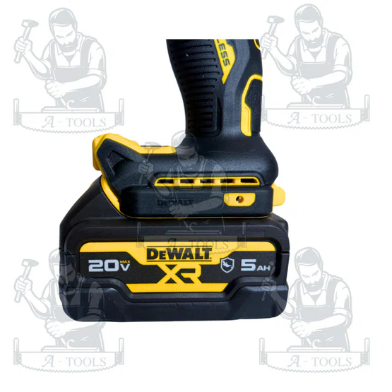 DEWALT รุ่น DCZ294P2GTA-B1 ชุดคอมโบสว่านกระแทก+บล็อกกระแทกไร้สาย20V+แบตเตอรี่+กล่องTSTAK (DCD806+DCF921) 4