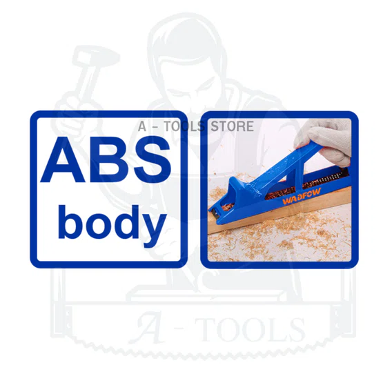 WADFOW กบไสไม้ รุ่น WTB1101 -163mm และ WBP1102 -250mm ใช้งานง่าย 7