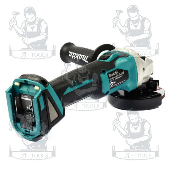 MAKITA รุ่น DGA406Z เครื่องเจียรไร้สาย 18V ขนาด 4 นิ้ว ความเร็วรอบตัวเปล่า 8,500 รอบ/นาที (ตัวเปล่า) สินค้าพร้อมส่ง 5