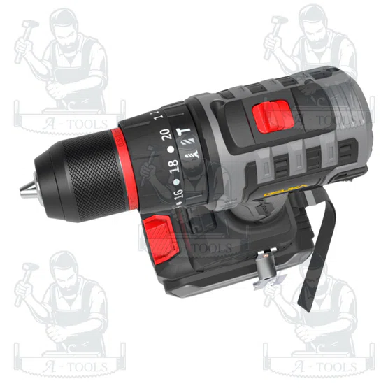 OSUKA สว่านกระแทกไร้สาย 20V รุ่น OCHD802-D2 (แบต20V 2.0Ah x2 +แท่นชาร์จ +ชุดดอก) สินค้า 6
