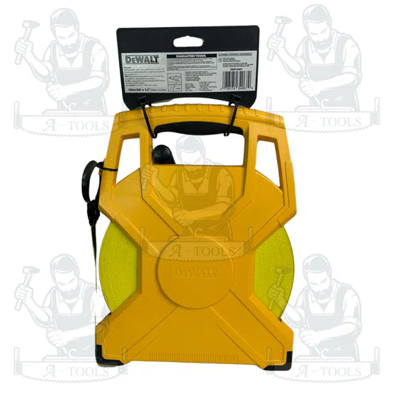 DEWALT เทปวัดสายไฟเบอร์กลาส รุ่น DWHT34067-30 ความยาว 100 เมตร/ 300ฟุต ของแท้ 100% สินค้าพร้อมส่ง 3