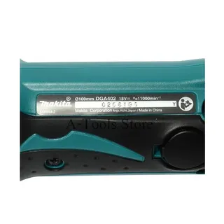 MAKITA เครื่องเจียร์ ไร้สาย 18V 4นิ้ว รุ่น DGA402Z (เครื่องเปล่า) ไม่รวมแบตและแท่นชาร์จ DGA402 **ส่งเร็ว ของแท้100%** 5