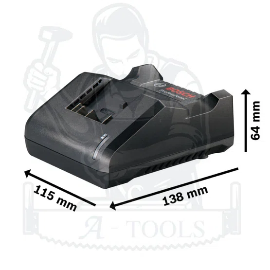 BOSCH แท่นชาร์ต เร็ว บ๊อซ รุ่น GAL18V-20 2607226281 2