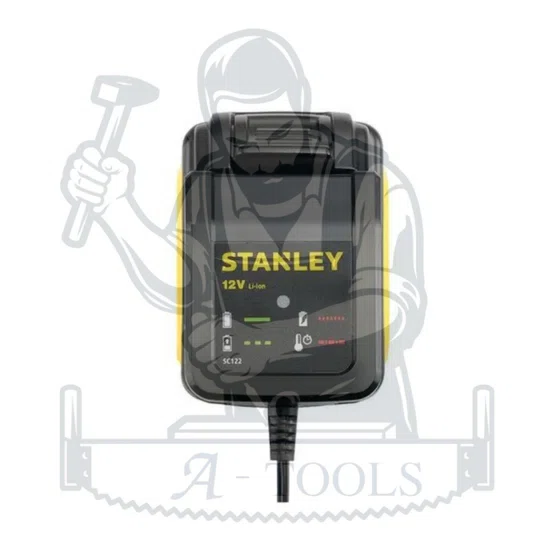 STANLEY แท่นชาร์จ แบตเตอรี่ 12V รุ่น SC122-B1 3