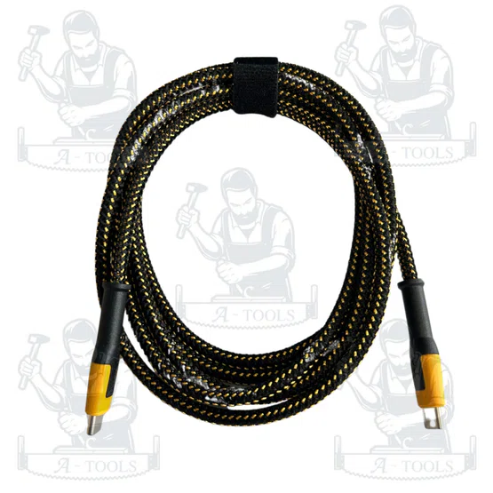 DEWALT สายชาร์จ Type C to Type C รุ่น DXMA1310007E 100 วัตต์ Reinforced Braided Cables 6ft. ของแท้ 100% 2