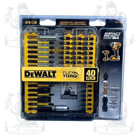 DEWALT ชุดดอกไขควง FlexTorq 40ชิ้น รุ่น DWA2T40IR ของแท้ 100% สินค้าพร้อมส่ง 4