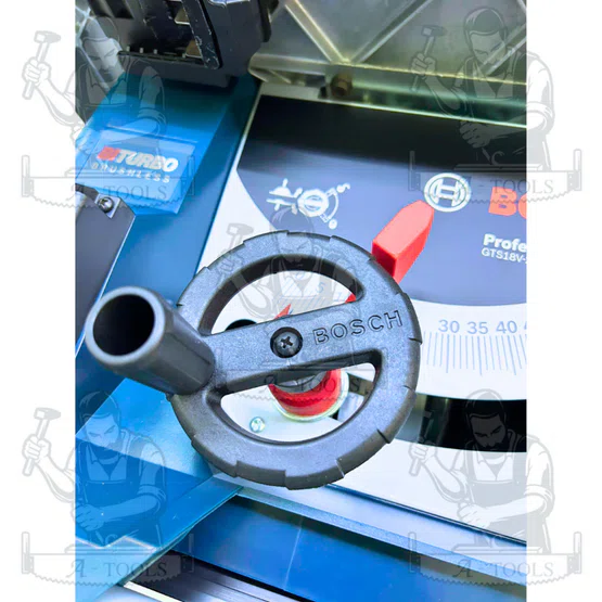 BOSCH โต๊ะเลื่อยไร้สาย 18V. รุ่น GTS 18V-216 [0.601.B44.0K0] มอเตอร์ไร้แปรงถ่าน ทนงานหนัก ของแท้ 6