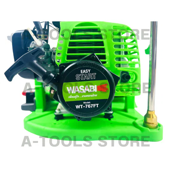 WASABI BY PUMA เครื่องพ่นยา สะพายหลัง รุ่น WT-767 FT ขนาด25ลิตร ปั๊มทองเหลือง เครื่องยนต์ 2จังหวะ 2
