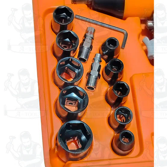 PUMPKIN รุ่น 31839 เครื่องยิงบล็อกลม 1/2 PTT-IW1/25 โครงสร้างผลิตจากอลูมิเนียมหล่อ น้ำหนักเบา แข็งแรง ทนทาน ไม่เป็นสนิม 4