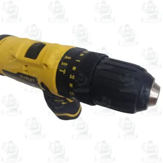 STANLEY สว่าน กระแทกไร้สาย 12V รุ่น SCH10D2K-B1 (แบต 2.0AH x2 +แท่นชาร์จ) ใช้เจาะไม้ โลหะ อิฐ ขันสกรู 6