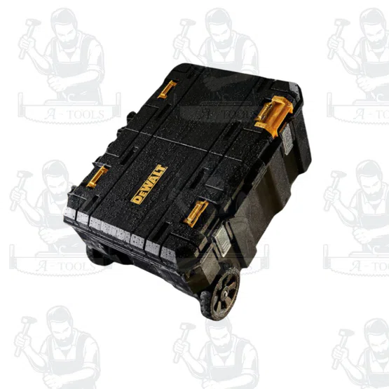 DEWALT รุ่น DWST17871-1 ชุดกล่องรถเข็น TSTAK ขนาด 30 แกลลอน ช่วยให้ขนย้ายเครื่องมือจำนวนมากได้ง่าย (รับน้ำหนักได้ 50กก) 3