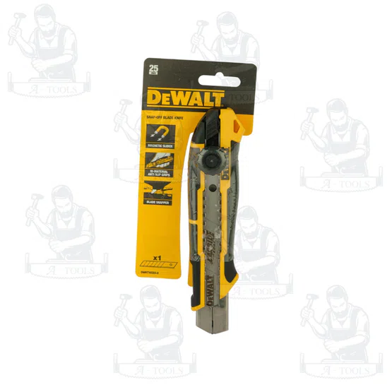 DEWALT  มีดคัตเตอร์ 25 มม. รุ่น DWHT10333-0-30 ใบมีดคาร์ไบด์ (Carbide) คม  แม่นยำ ของแท้ พร้อมส่ง 6