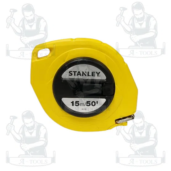 STANLEY เทปวัดเหล็ก รุ่น 34-104 ยาว15เมตร/50FT, 34-107 ยาว30m./100FT เทปวัดสายโลหะ/สายแข็ง 2