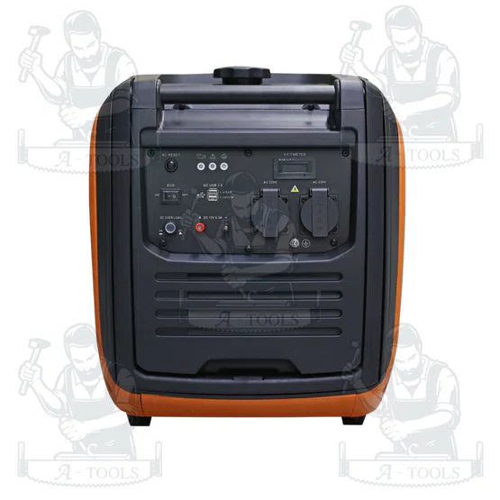 POLO รุ่น P4500IS เครื่องปั่นไฟ Inverter กำลังไฟสูงสุด 4.0 กิโลวัตต์ เสียงเงียบ สตาร์ทด้วยมือ สินค้า พร้อมส่ง 4
