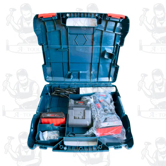 BOSCH สว่านกระแทกไร้สาย รุ่น GSB 18V-65 (แบตGBA 18V 2.0Ah x2 +แท่นชาร์จ) (0.601.9N3.1K0) ของเเท้ รับประกันจากศ 6