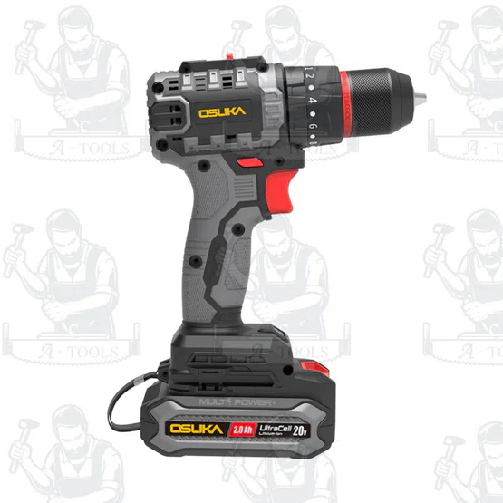 OSUKA สว่านกระแทกไร้สายไร้แปรงถ่าน OCHD802-D1 20v สินค้า 5