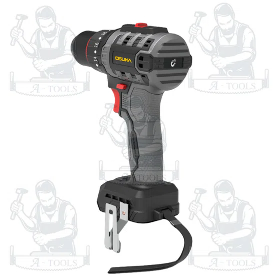 OSUKA + สว่านกระแทกไร้สาย 20V รุ่น OCHD802-N (ตัวเปล่า) มอเตอร์ไร้แปรงถ่าน 4