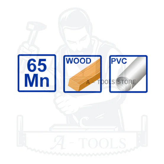 WADFOW เลื่อยตัดไม้ 12.5" รุ่น WHWD112 ตัดไม้/PVC/พลาสติก 3
