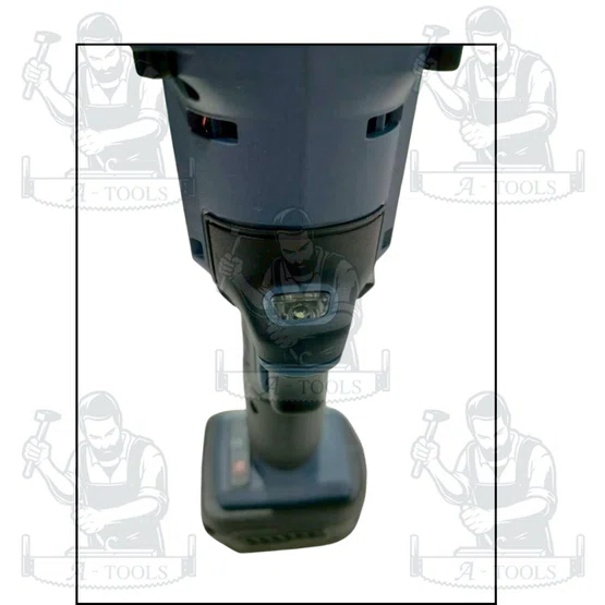 ROWEL รุ่น DAW270-B บล็อกกระแทกมุมฉากไร้สาย 20V 1/2" 270Nm (เครื่องเปล่า) มอเตอร์ Brushless ให้แรงบิดสม่ำเสมอ 5