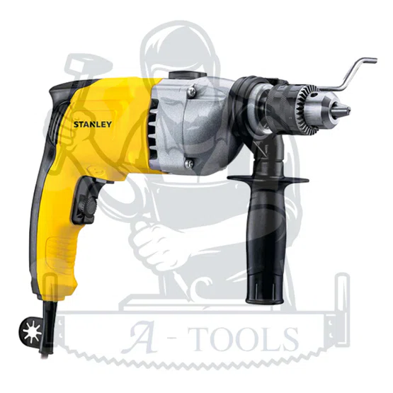 STANLEY สว่านกระแทก 13MM รุ่น STDH7213K-B1 กำลังไฟ800W รับประกัน2ปี 4