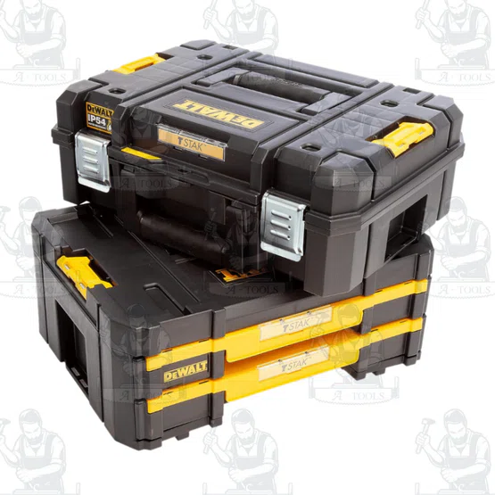 DEWALT กล่องลิ้นชัก 2ชั้น TOUGHSYSTEM 2.0 รุ่น DWST83529-1 โหลดน้ำหนัก20กก. (10กก.ต่อลิ้นชัก) 5