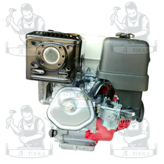 HONDA รุ่น GX270T2 LH เครื่องยนต์เบนซิน 4 จังหวะ เพลาทด สูบเดี่ยว วาล์วเหนือลูกสูบ เอียง 25°(แดง-ขาว) พร้อมส่ง 6