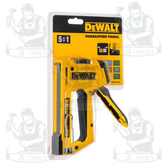 DEWALT ปืนยิงแม๊ก 5IN1 รุ่น DWHT0-TR510 ตัวเรือนอะลูมิเนียม แข็งแรง ของแท้ 100% พร้อมส่ง 5