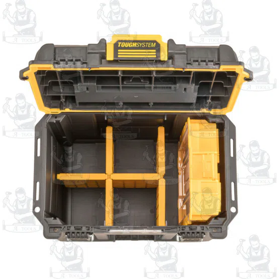 + + DEWALT กล่องเครื่องมือ ทรงลึก รุ่น DWST08035-1 TOUGHSYSTEM 2.0 4