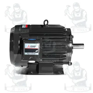 MITSUBISHI มอเตอร์ รุ่น SF-QR ชนิดหุ้มมิด กำลัง 5 แรงม้า (3.7 กิโลวัตต์) 3เฟส 220/380 โวลต์ 4โพล 3สาย IP55 ของแท้100% 3